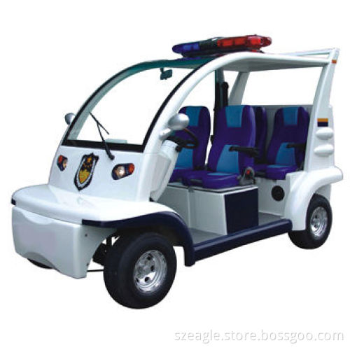 Electric Passenger Car, 4 Seater, CE Certified, Battery Trojan, Aluminum Wheels, Injection Body